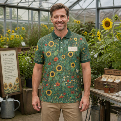 Farm Garden With Sunflowers — Museum Polo - Polo shirt - All over printed 3c2f9ce4-8a11-4610-972a-df70141f997d.jpg