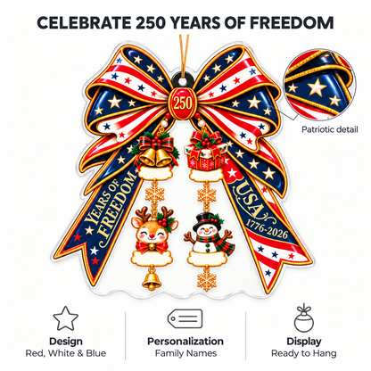 This Christmas 250 Year Of Freedom - Personalized Acrylic Ornament - Christmas Acrylic Ornament 3c4f2b17-d262-483d-8e06-8ed3e44bbfdc-e06dbf11-1749-463d-be94-5169bb3d6f56.png
