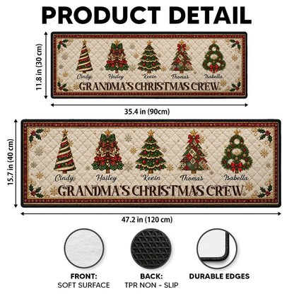 Christmas Crew - Personalized Runner Rug