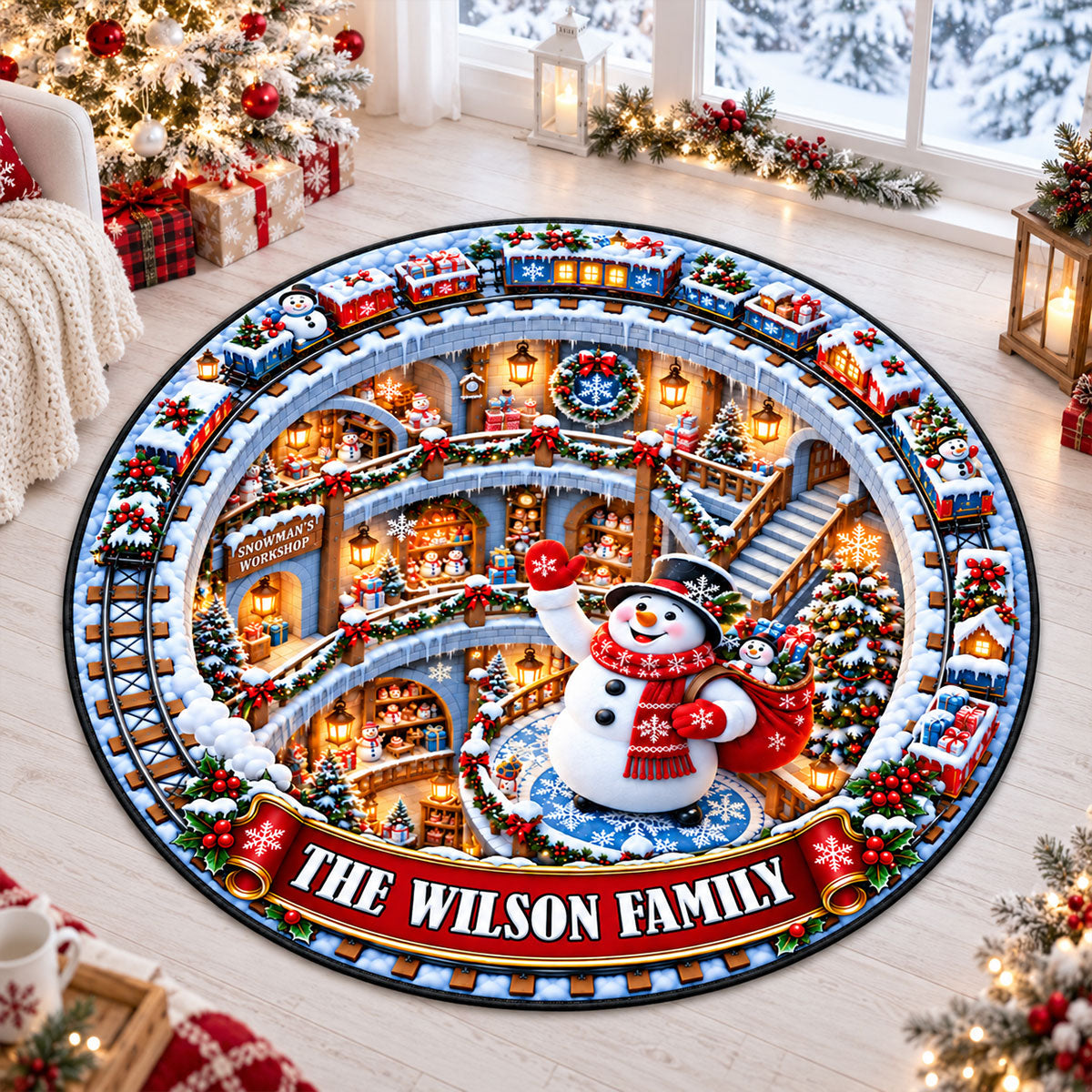Sweet Holiday Joy Starts Here 3D Illusion Quilted Rug - Personalized Quilted Mat 3c80368d-48c4-4a8c-9bb4-2705689a4996-4-1-.jpg