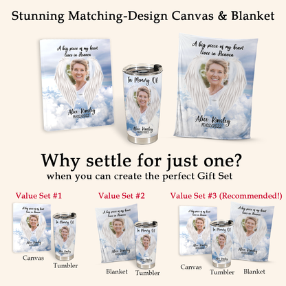 In Memory Personalized Gifts - Angel Wings A Big Piece Of My Heart - Hot Cold Tumbler Personalized 3copy_ae6b2f1f-d6cc-4bf4-8eeb-eeafa7872d2f.png
