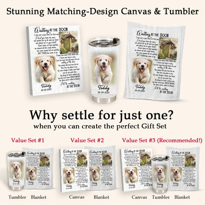 Waiting At The Door Upload Photo Blanket Memorial Gift For Dog Lovers 3copy_fbcd8793-60d0-42d3-85b2-a21808b99d82.png