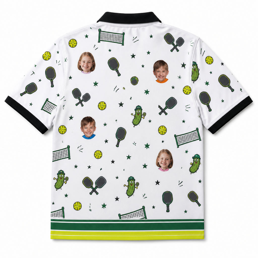 Best Daddy By A Pickle (Pickleball) - Back view