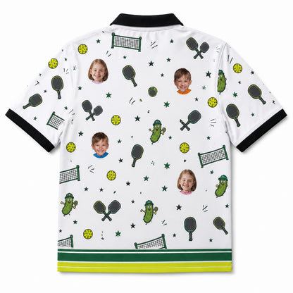 Best Daddy By A Pickle (Pickleball) - Back view