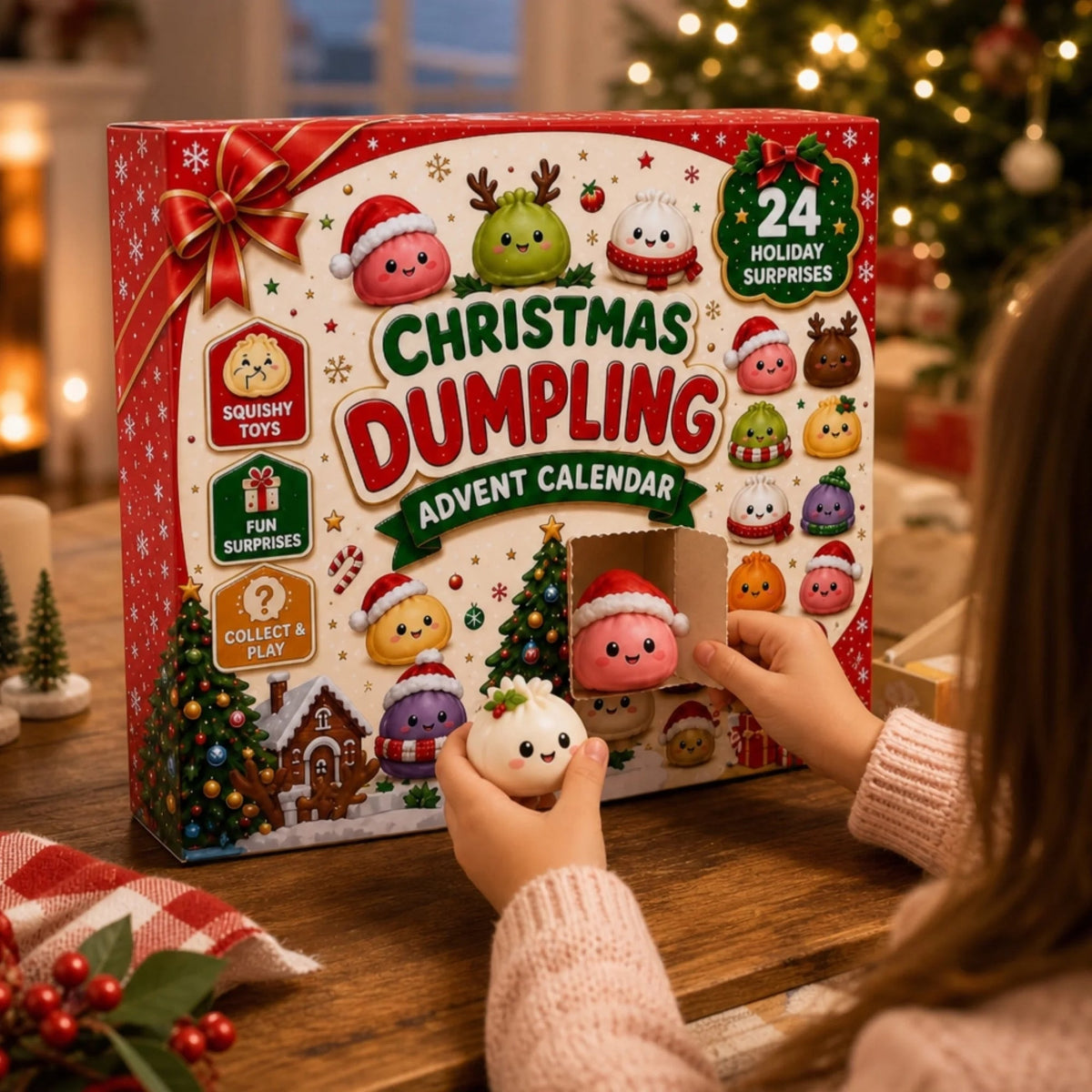 Dumpling Advent Calendar - Christmas Birthday Gifts For Mom, Dad, Brother, Sister, Kids - Merry Little Dumplings 3d428d0c-8fc6-470b-a813-a4821d471f5a-6aaa785ad9ba4.jpg