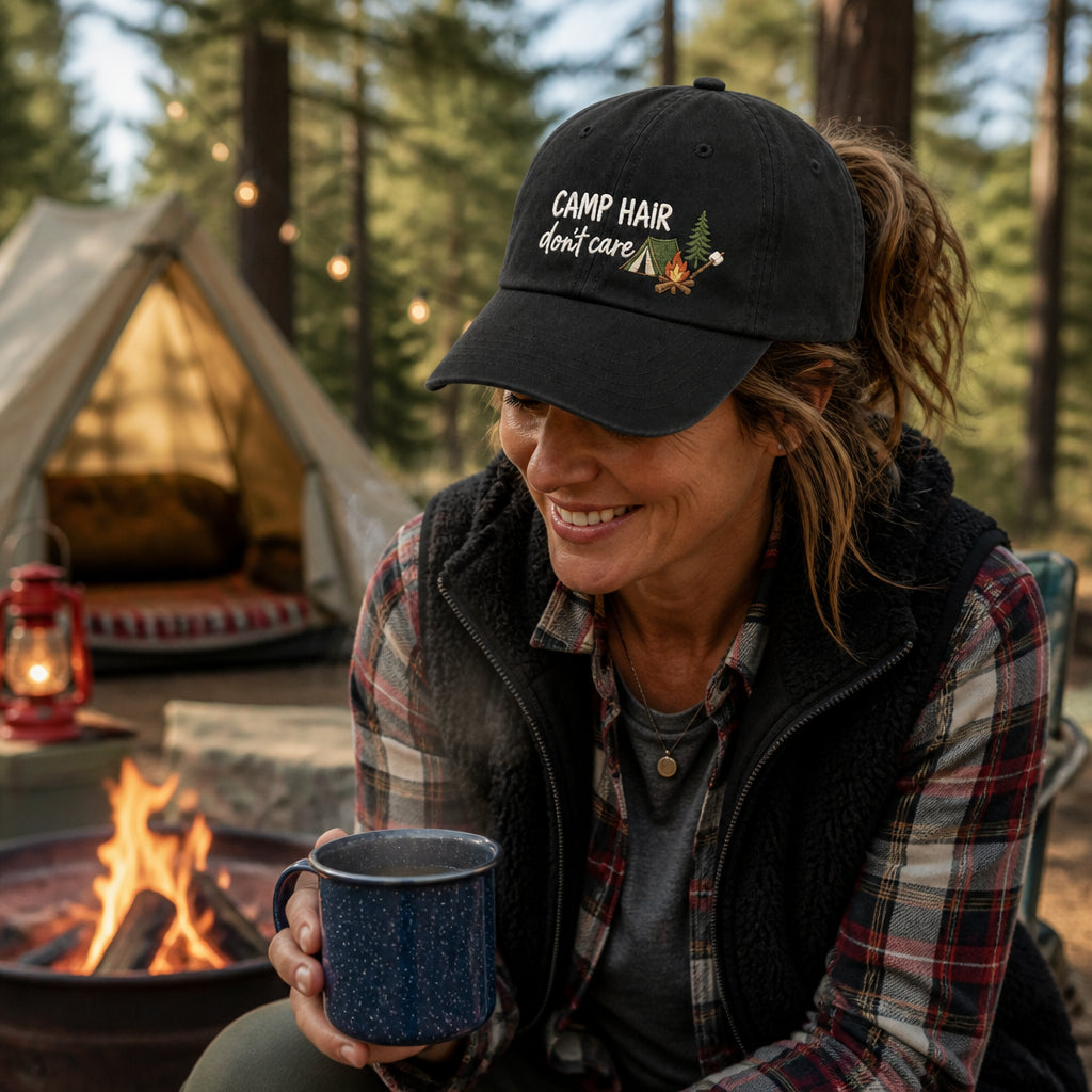 Camp Hair Dont Care Cap - Lifestyle 1