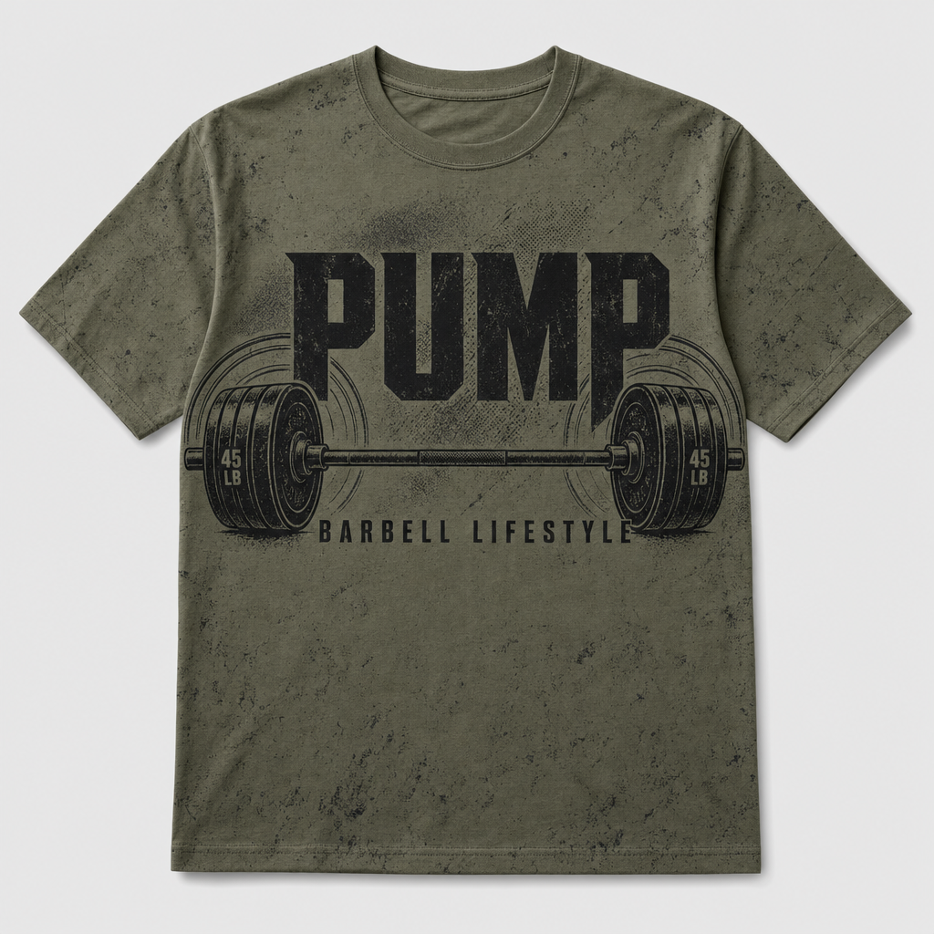 PUMP Barbell Lifestyle AOP Tee - T-Shirt - All over printed 3e772bc9-faef-419e-8b07-09372ef7d6ef.png