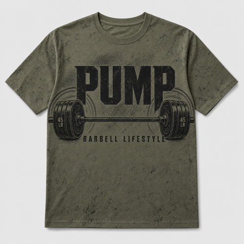 PUMP Barbell Lifestyle AOP Tee - T-Shirt - All over printed 3e772bc9-faef-419e-8b07-09372ef7d6ef.png