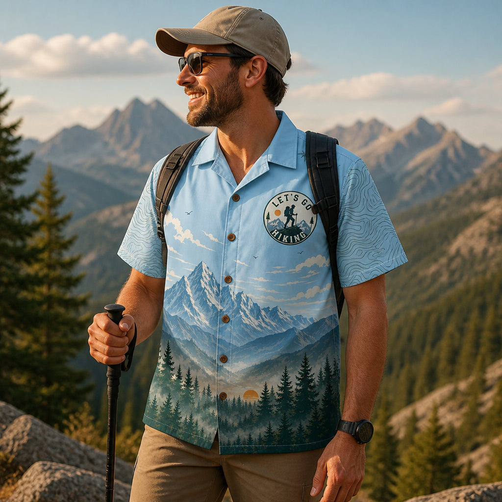 When Life Gives You Mountains Hiking Hawaiian Shirt - Hawaiian Shirt - AOP 3f66c26f-e56a-4624-8664-4dda5dcb260a.jpg