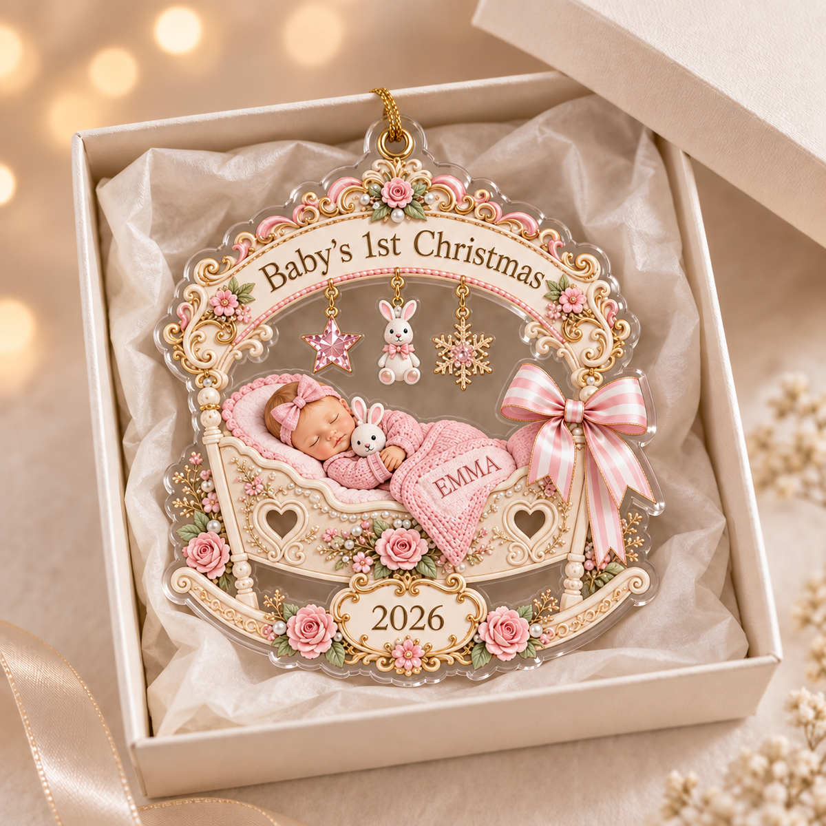 Personalized Baby Girl First Christmas Ornament, Custom Baby Name, Sleeping Newborn - Christmas Gift For Baby, New Dad, New Mom 3f7f2763-3b1e-4b87-b808-ef73d85d7103-anh.png
