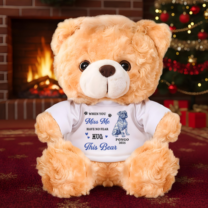 A Hug From Heaven Flower Forever In My Heart Teddy Bear - Memorial Gift - Personalized Plush Bear 3fcbfdb9-0c5d-407c-a99b-2e0ce9d79562-4.png
