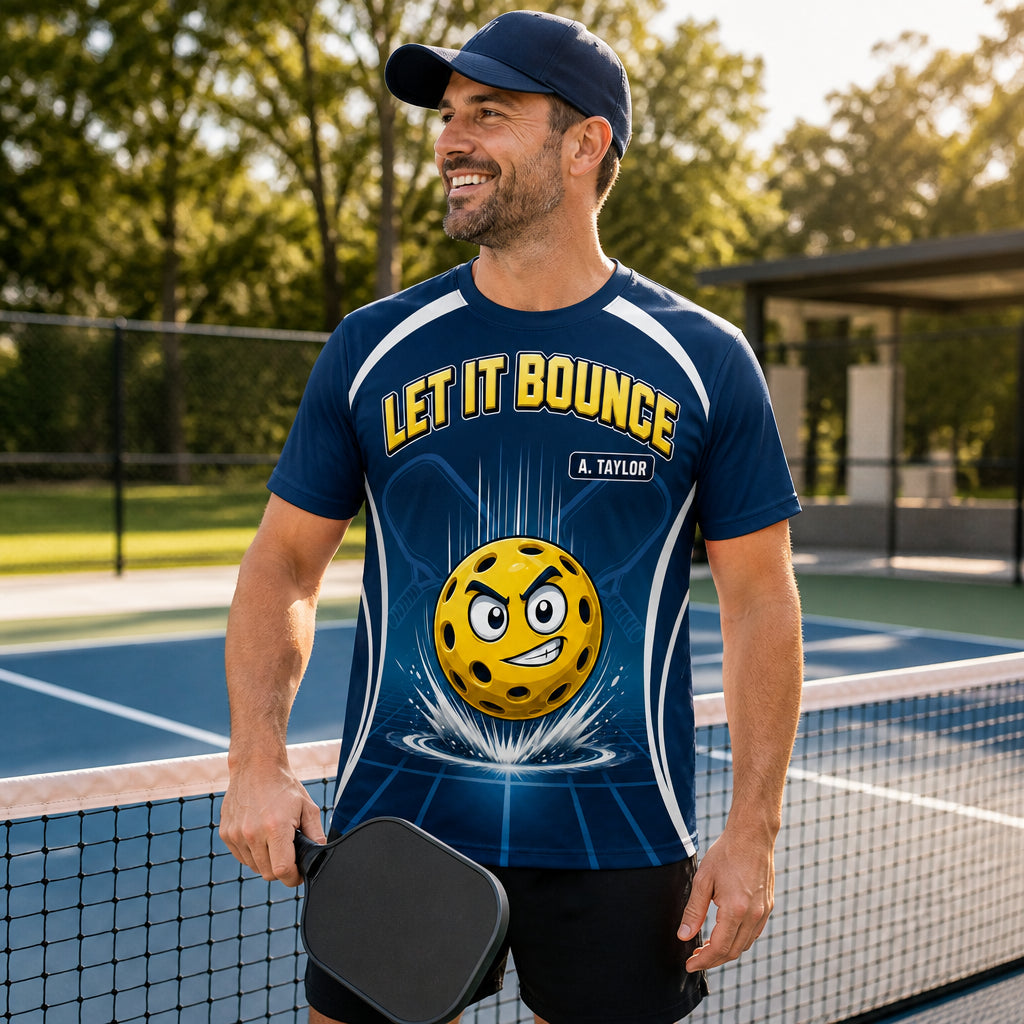 Pickleball Let It Bounce AOP Tee - Custom Name - Personalized T-Shirt - All over printed 3fdad375-33fd-455b-838f-c417c9919b08.jpg