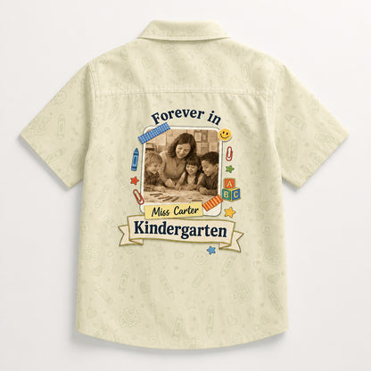 Forever in Kindergarten — Photo + Name Kids AOP Hawaiian - Personalized Hawaiian Kids Shirt - AOP 3fe6ca21-3aff-40b4-b8f5-addd9588c54e.jpg