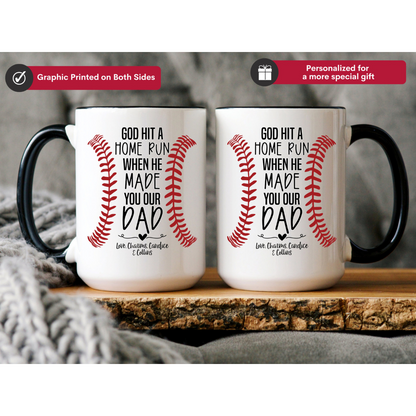 Baseball Dad - Personalized Mug - Gift For Dad, Father's Day, Birthday Gift 4-1_412fc048-5a05-475e-a662-fa9fa239468c.png