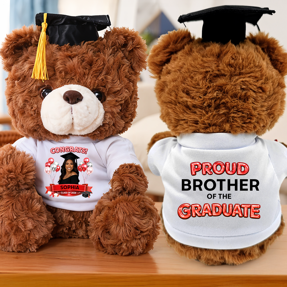 Congrats Graduation - Personalized Graduation Teddy Bear