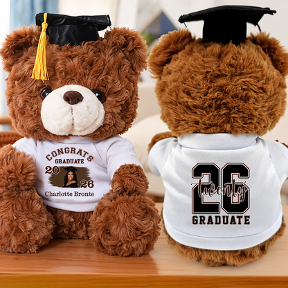 Congrats Class Of 26 Personalized Graduation Teddy Bear