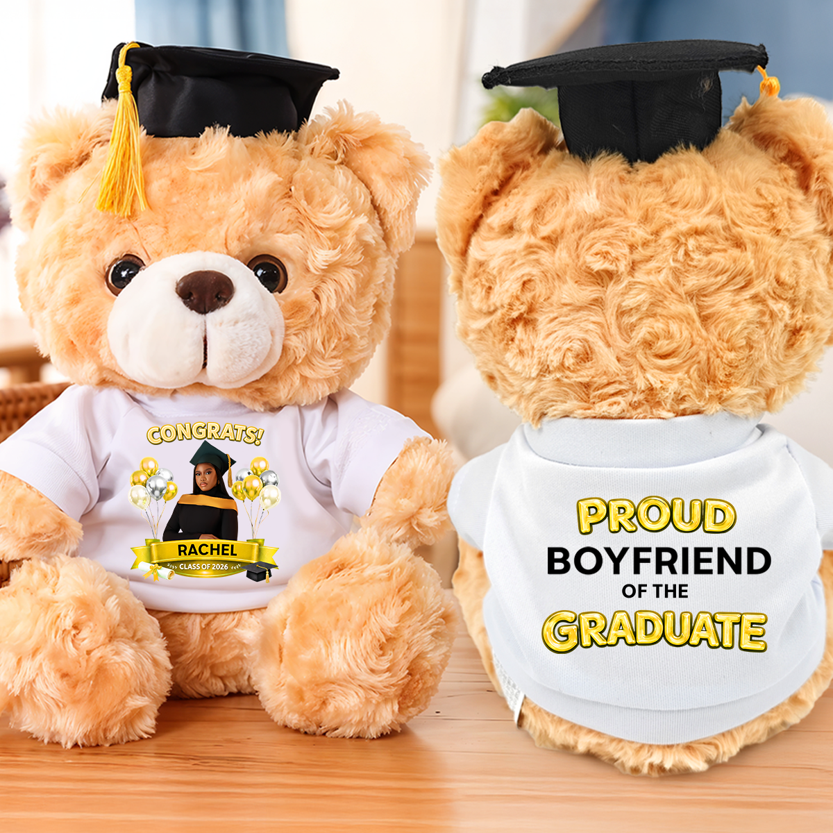 Congrats Graduation - Personalized Graduation Teddy Bear
