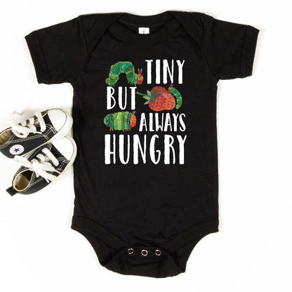Tiny But Always Hungry T-Shirt, Cute Baby Onesies, Cute Caterpillar Baby Bodysuit, Very Hungry Caterpillar Shirt, Cute Gift 403a4ff5-f64b-4ec3-9b03-fdfb1c4fbba9-f6.jpg