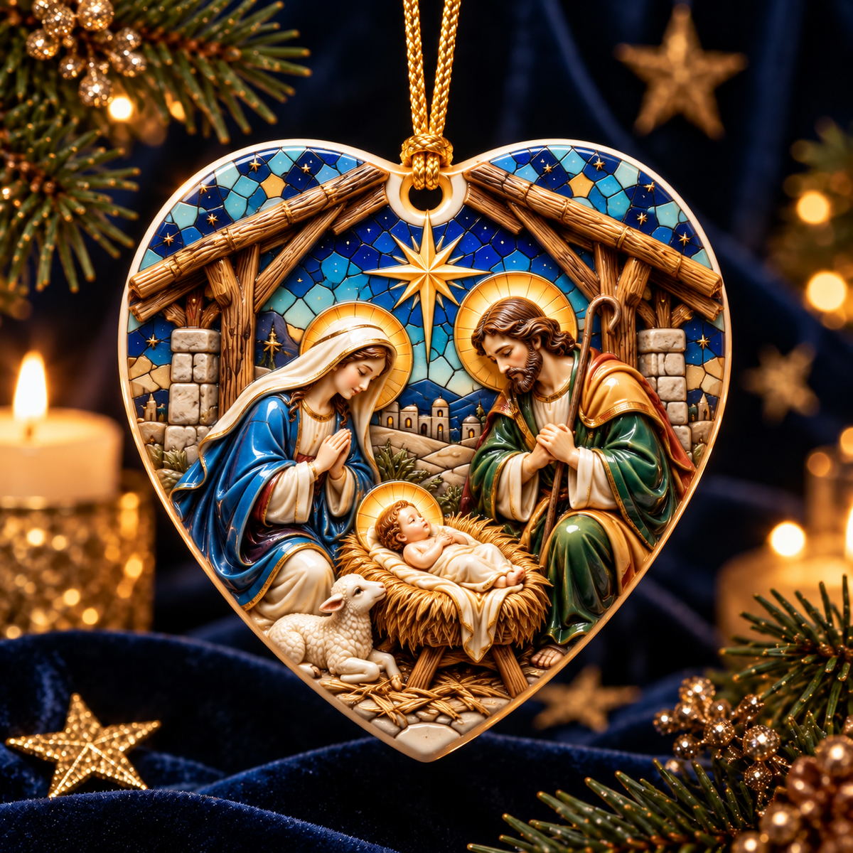 Holy Family Nativity Heart Christmas Ornament – Baby Jesus, Mary & Joseph Keepsake, Religious Christmas Decor & Christian Gift 404d1e31-fc90-4ed4-a091-17a278686f6c-Gia-nh-Th-nh-trong-m-ng-c-3.png