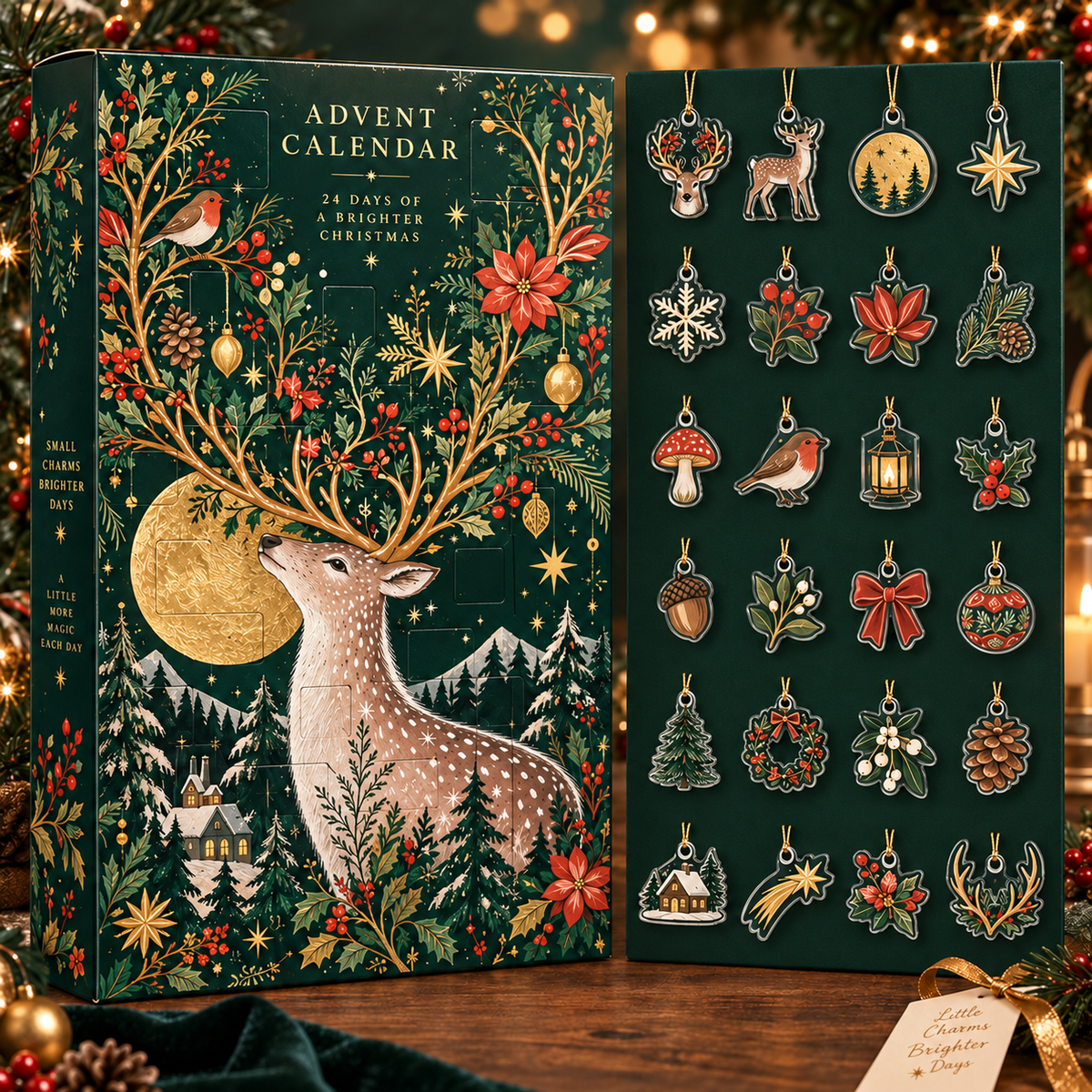 King Of The Forest Traditional Advent Calendar With 24 Acrylic Charm– 24-Day Christmas Countdown 41a2e988-85bd-4c2a-b645-79fe96aaaab1-t1.png