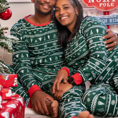 Green Family Matching Christmas Pyjamas | Adult Kids Dogs Xmas Sets | Christmas Matching Pajamas 41a5006d-7f37-4ae6-ad40-bbc690088d7a-bv.png