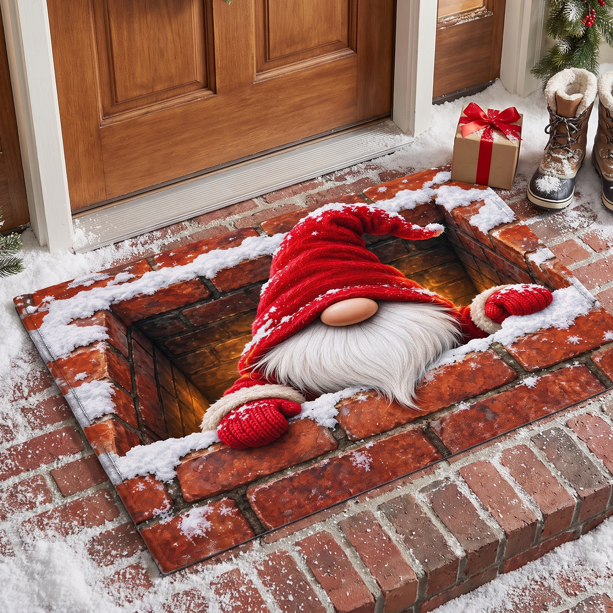 Gnome For The Holidays Doormat, Funny Family Christmas Doormat, Gift for Family Christmas 41abc9a2-4221-4bc1-b596-736b9a274960-MK3_53.png