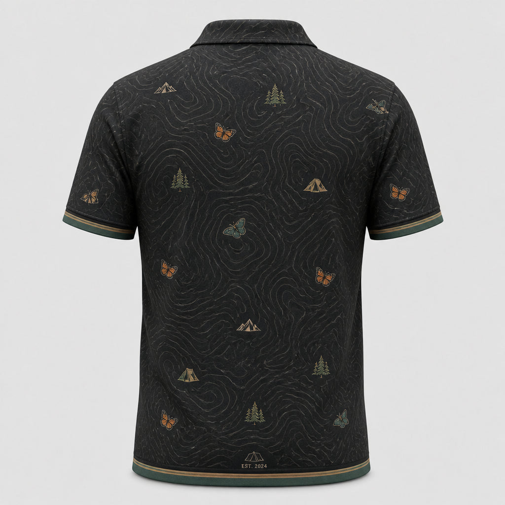 Girl Camper Sunset Badge AOP Polo - Polo shirt - All over printed 41fdabb9-1343-4497-8041-5ab2bbbe62dd.jpg