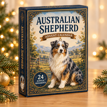 Classic Australian Shepherd Advent Calendar 2026 - 24-Day Festive Countdown, Acrylic Charms Blind Box - Gift For Dog Lovers 4390c358-64f4-4028-9ee2-16d2369bc60d-australian-shepherd-box.png