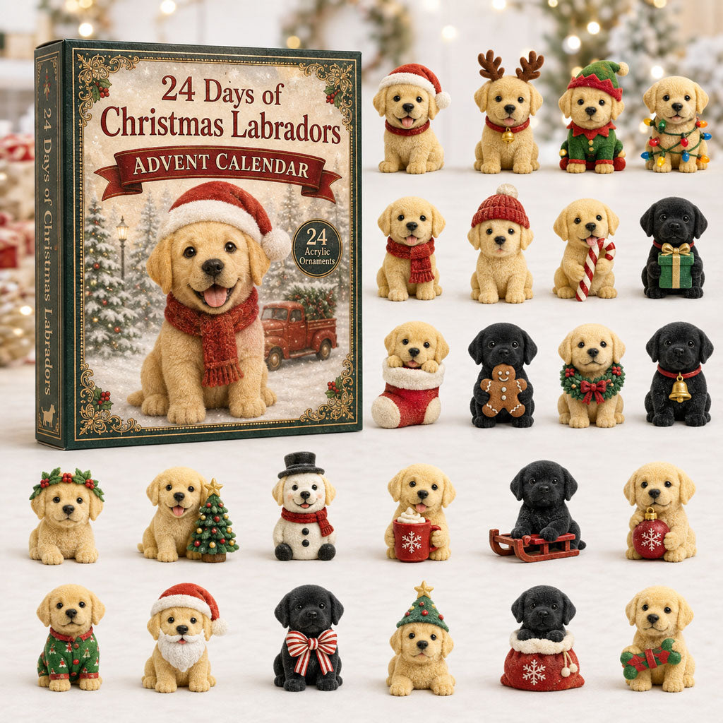 Christmas Labrador Advent Calendar 2026 - 24-Day Festive Countdown, Acrylic Charms Blind Box - Gift For Labrador Lovers 44154a56-dd04-4bd2-8414-6d3b004940ac-labrador.jpg