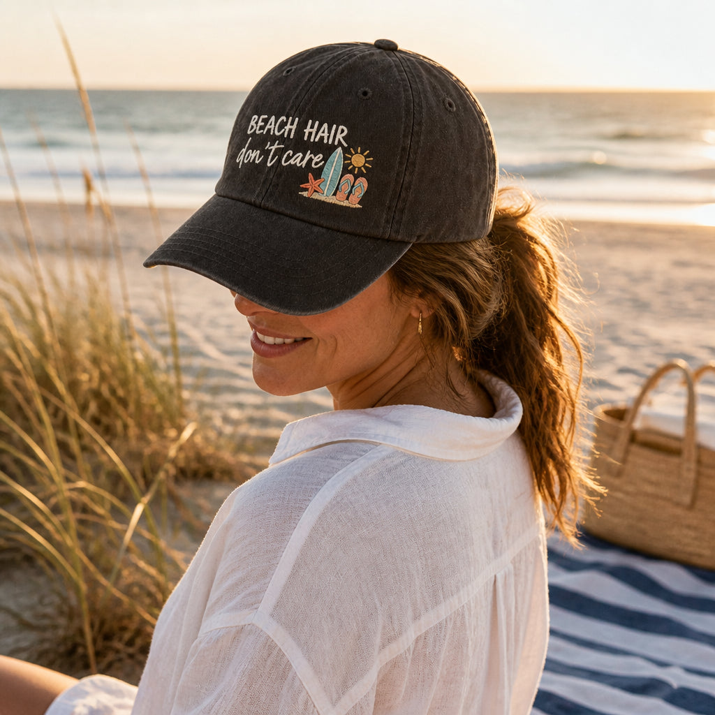 Beach Hair Dont Care Cap - Lifestyle 2