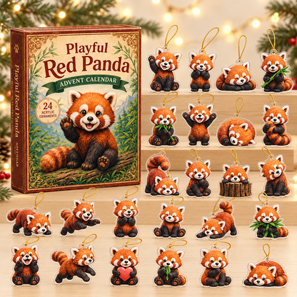 Playful Red Panda Advent Calendar 2026 - 24-Day Festive Countdown, Acrylic Charms Blind Box - Gift For Red Panda Lovers 4587cf39-08af-444c-8688-9e49636797b2-red-panda-box-charms.png