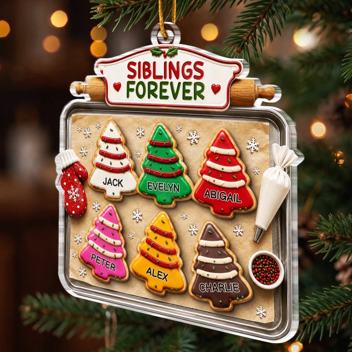 Custom Acrylic Ornament - Personalized Christmas Birthday Gifts For Mom, Dad, Brother, Sister - Baking Memories Together 458edd72-3b20-46f3-9ce2-1b9d7e1a0af6-banner-3.jpeg