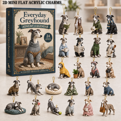 Everyday Greyhound Advent Calendar 2026 - 24-Day Festive Countdown, Acrylic Charms Blind Box - Gift For Greyhound Lovers 470e70ea-0743-4159-91a2-8bec73db0932-greyhound-text.png