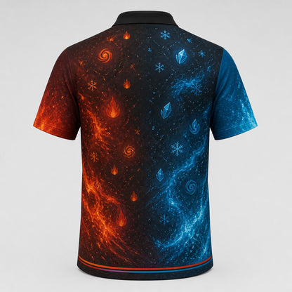 Elemental Stallions AOP Polo – Fire vs Ice - Polo shirt - All over printed 473e5d1a-0de7-4f54-90c7-156f8c95d024.jpg