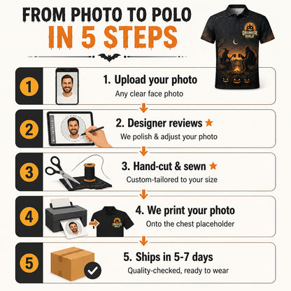 Halloween Camping Drunker Half AOP Polo - Polo shirt - All over printed 4741f783-4a5b-426d-9f64-a9041244a1a4.jpg