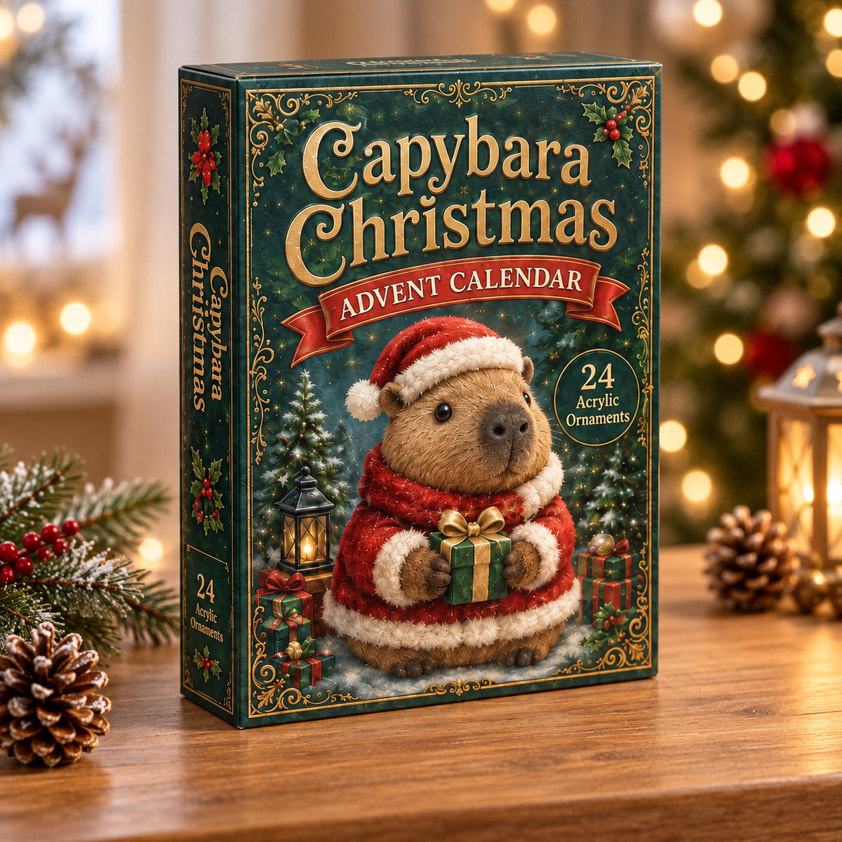 Capybara Christmas Advent Calendar 2026 - 24-Day Festive Countdown, Acrylic Charms Blind Box - Gift For Capybara Lovers 47691c37-7e29-40d9-998f-f857784fe4c3-capybara-box.png