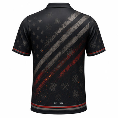 Man of God Firefighter AOP Polo - Polo shirt - All over printed 47bfe28a-c8fd-4965-87ad-cb08dee5c1cf.jpg