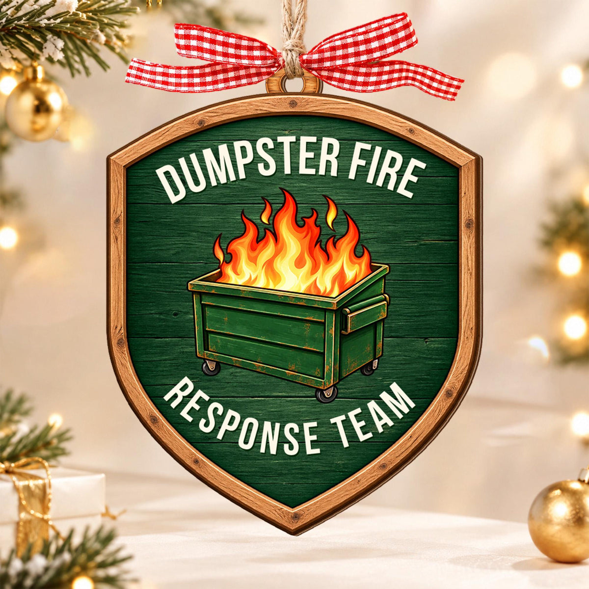 Funny Office Team Christmas Ornament, Dumpster Fire Response Team, Puzzle Name Team Gift, Gag Gift for Coworker, Best Team Ever Gift 47cfece5-7e6e-420c-9edf-e80662c73550-2.jpg