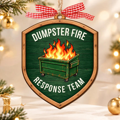 Funny Office Team Christmas Ornament, Dumpster Fire Response Team, Puzzle Name Team Gift, Gag Gift for Coworker, Best Team Ever Gift 47cfece5-7e6e-420c-9edf-e80662c73550-2.jpg