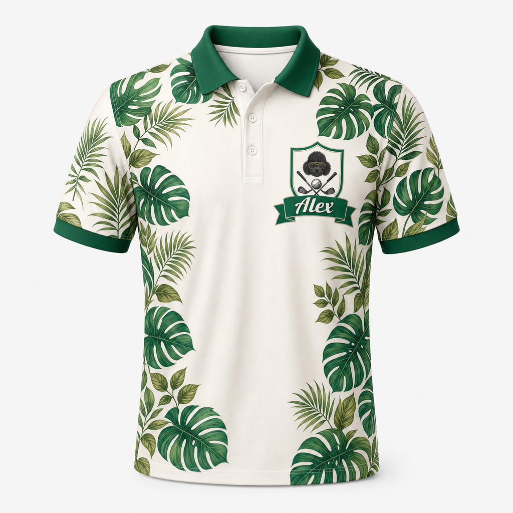 Tropical Poodle Golfer Name Polo - Personalized Polo shirt - All over printed 480fd4c3-4caf-4a14-bec1-92effd75f432.png