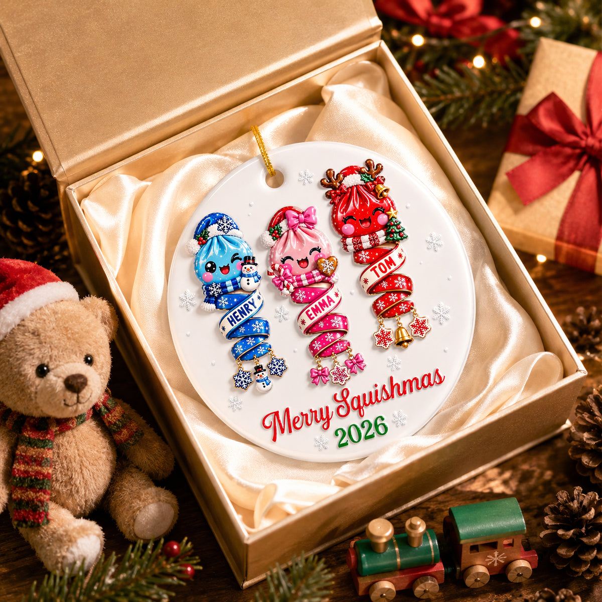 Cute Dumpling Kids Character - Personalized Real 3D Raised Ornament 483d2513-7423-4cb6-bda2-e5cd03ea3b09-Banner-1-3-.jpg