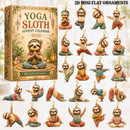 Yoga Sloth Advent Calendar 2026 - 24-Day Festive Countdown, Acrylic Charms Blind Box - Gift For Yoga Lovers 48783fac-42c6-4cc0-90dc-fabffd9e0844-sloth-text.png