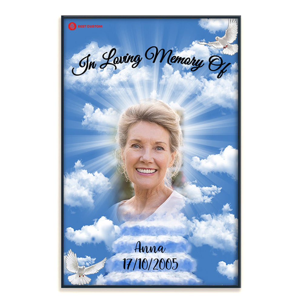 I Will Miss You Custom Photo Canvas Memorial 48_1.jpg