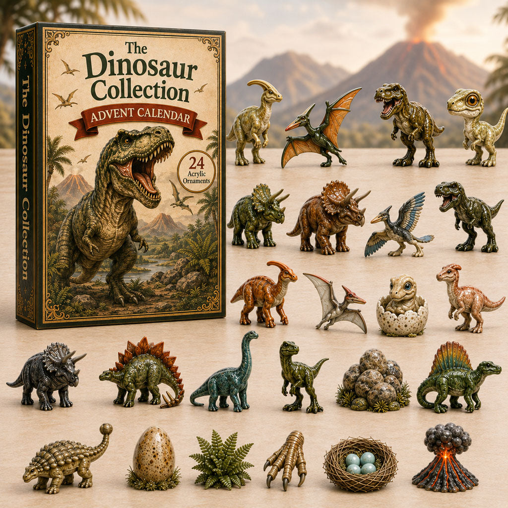 Wild Dinosaur World Advent Calendar 2026 - 24-Day Festive Countdown, Acrylic Charms Blind Box - Gift For Dinosaur Lovers 48f75647-2873-41be-903c-a32d34c2e317-dinosaur.jpg