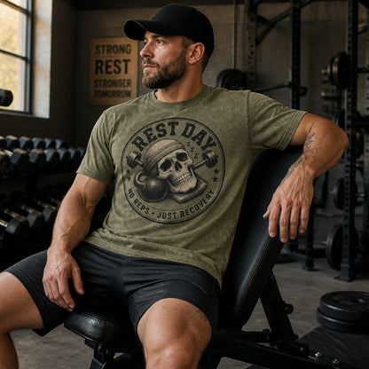 Rest Day Badge Tee - T-Shirt - All over printed 491f7643-f166-4e54-b580-04e418e3e0cb.jpg