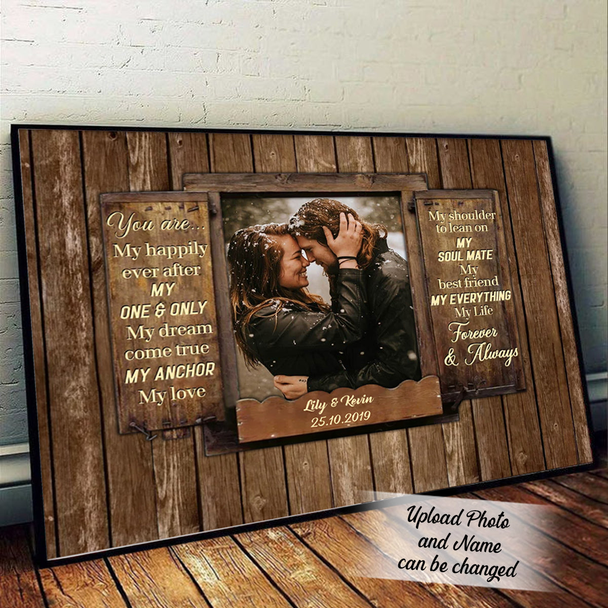 You Are My Life Forever & Always Photo Canvas Gift For Couple 4_13.jpg