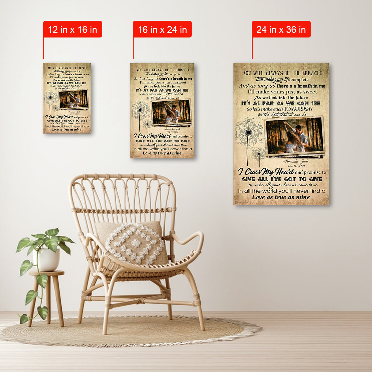 Dandelion You Will Always Be The Miracle - Personalized Photo Canvas - Gift For Couple 4_15_4a4cc2e6-1a13-4649-8663-ca7725f320ab.jpg