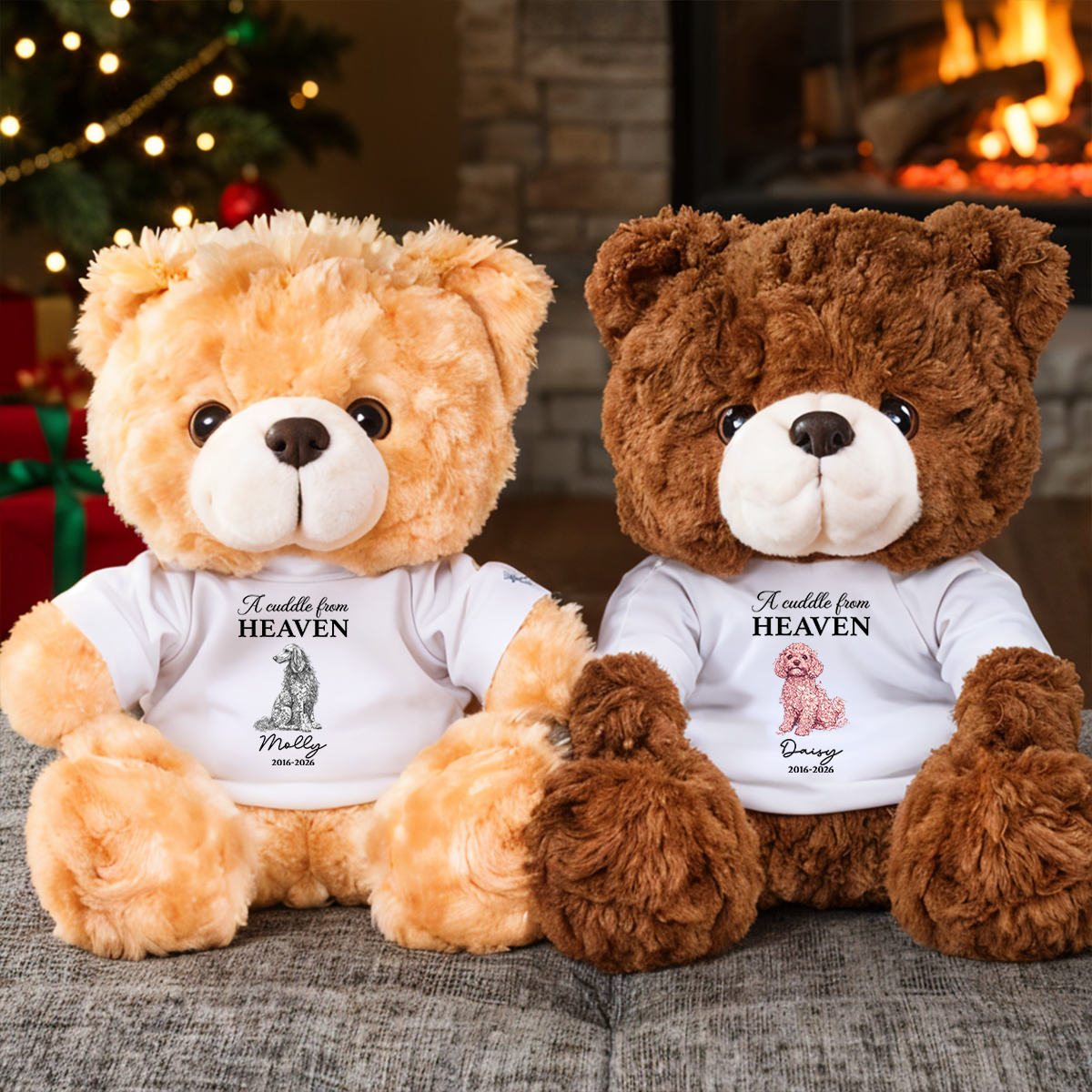 Hug This Bear Dog Loss - Personalized Teddy Bear