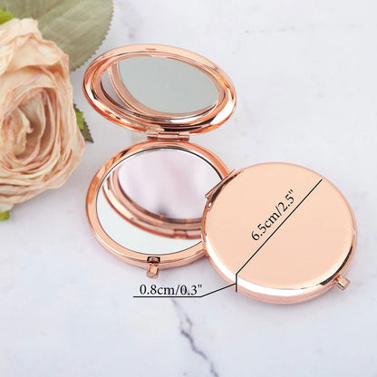 Under The Same Sky - Personalized Compact Mirror
