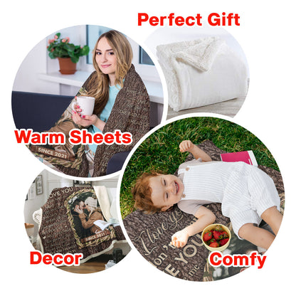When I Say I Love You More -Personalized Blanket - Anniversary, Lovely Gift For Couple, Spouse Blanket - Gift For Couple 4_3de004f3-123c-4c57-8a2e-36c062af9aa8.jpg